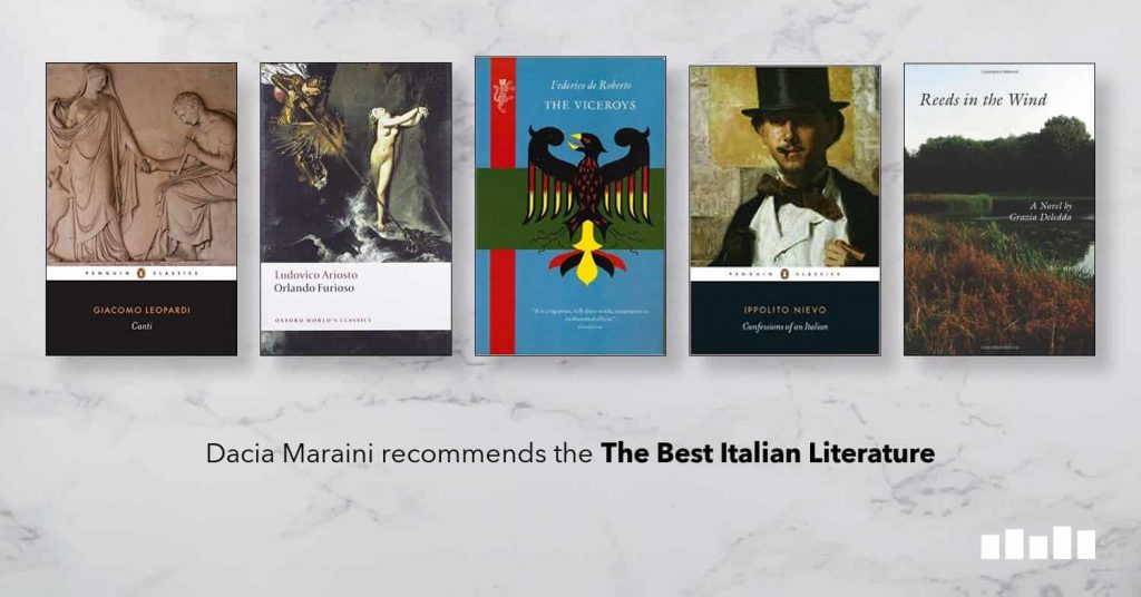 بهترین کتاب های ادبیات ایتالیا