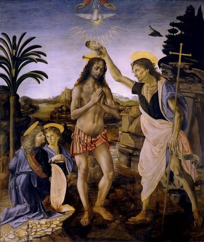 نقاشی تعمید مسیح