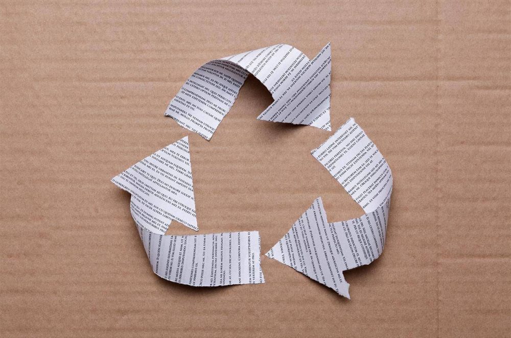 بازیافت کاغذ
