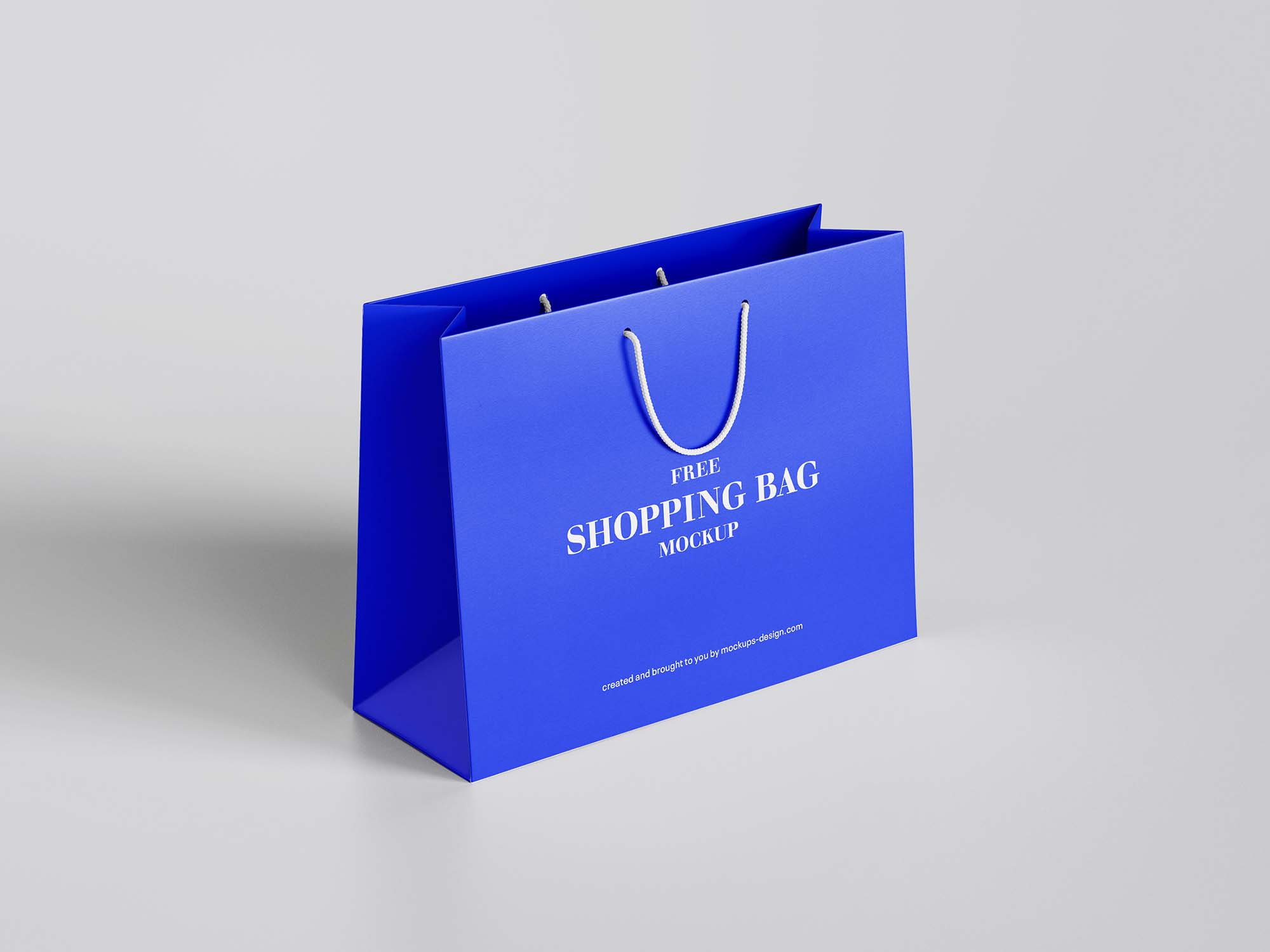 Free Classic Shopping Bag Mockup (PSD)