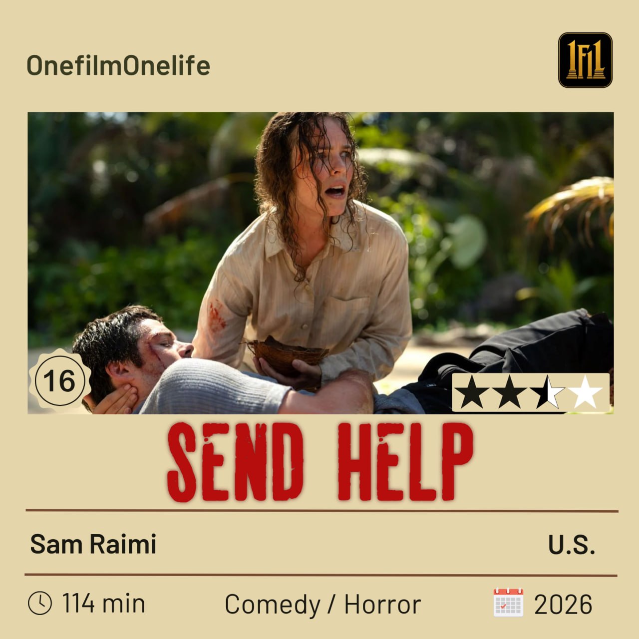 نقد فیلم کمک بفرستید | Send Help 2026 1 فیلم کمک بفرستید
