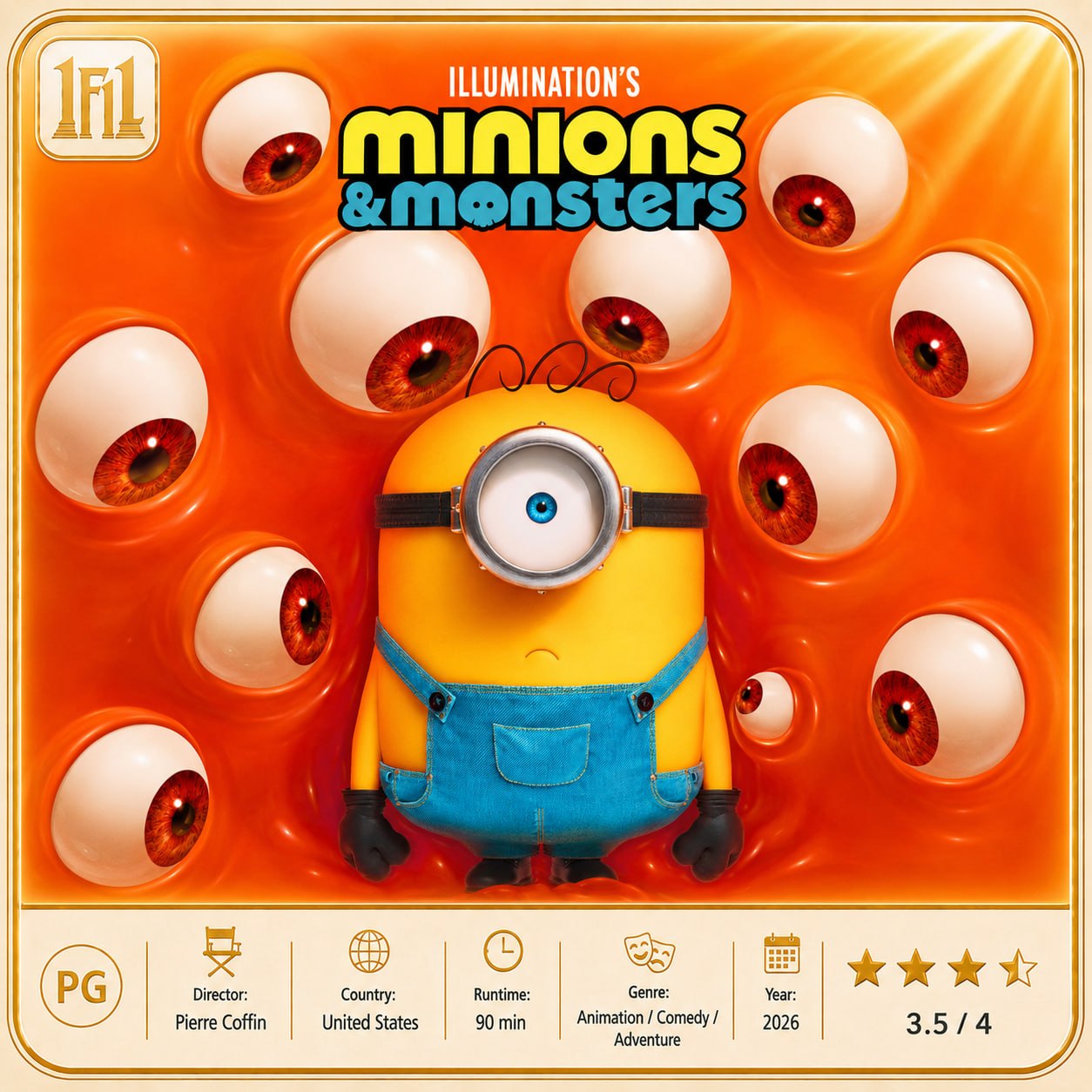 نقد انیمیشن مینیونها و هیولاها | Minions & Monsters 2026 1 انیمیشن مینیونها و هیولاها