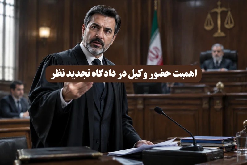 اهمیت حضور وکیل در دادگاه تجدید نظر 1 اهمیت حضور وکیل در دادگاه تجدید نظر
