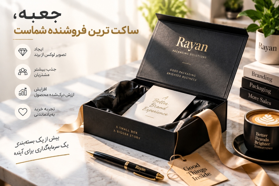 هارد باکس سفارشی یا تولید جعبه سخت (هارد باکس) برای برندها 4 سفارش هارد باکس جعبه سخت برای همه کاسب ها